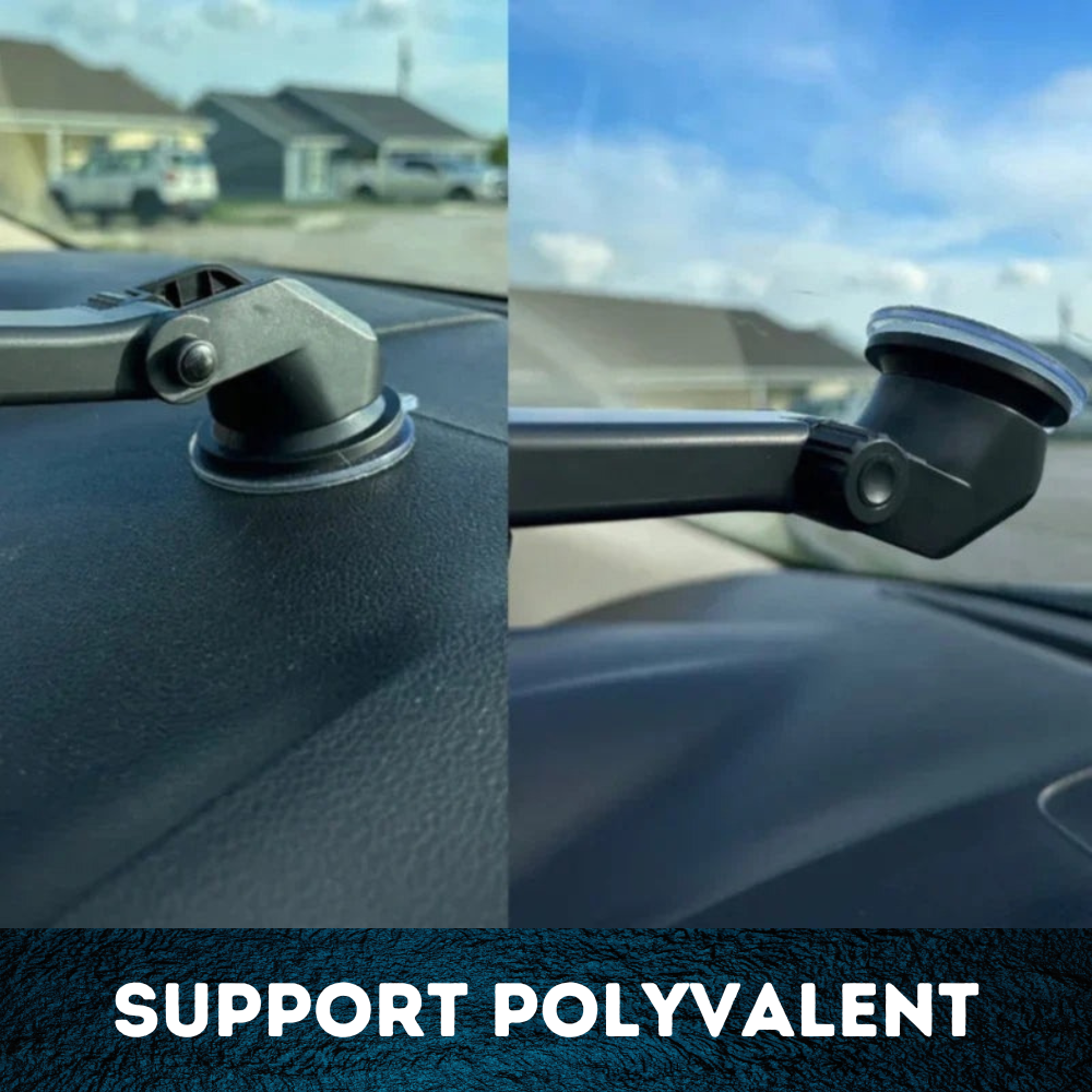 Un support polyvalent et antidérapant pour une fixation robuste à tout tableau de bord. Adaptez facilement votre écran à vos besoins avec cette solution stable et pratique.